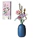 Produktbild Lommer Blumenstrauß Baustein Bauset, 547 Klemmbausteine Mini Bricks Blumen Set für Erwachsene, Blume Kompatibel mit Lego 10280 Creator Expert Flower Bouquet (ohne Vase)