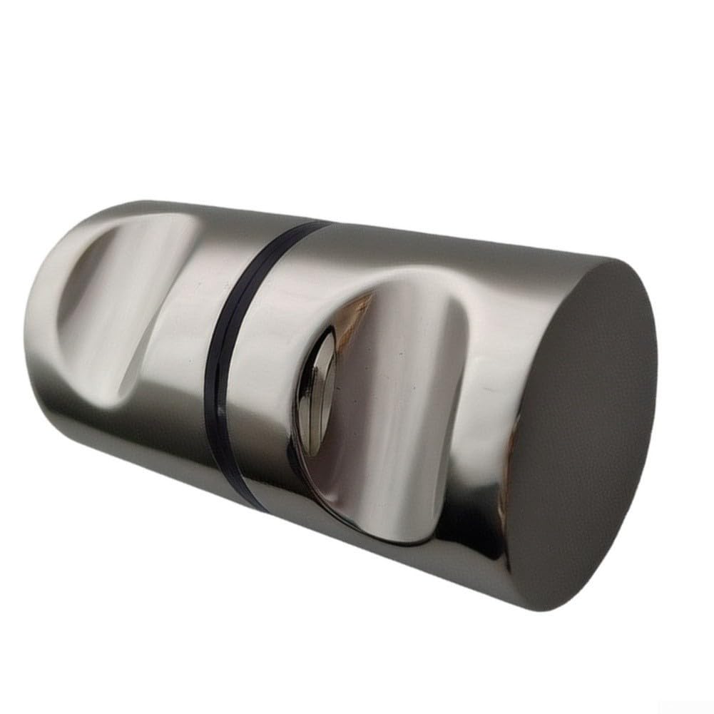 para Tirador para Ducha Ergonómico Aluminio Plateado 3 Pzs