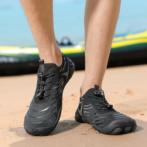 Image of Hike Barefoot Shoes Womens Mens, Pro Water Shoes Barefoot Hike Shoes, Wide Toe Box Non-Slip Breathable