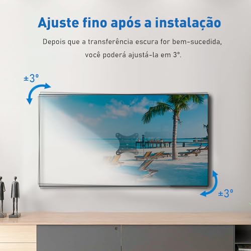 Suporte Articulado de Parede para TV, Ajuste Livre, Adequado para TVs de 10 a 32 Polegadas, VESA 50