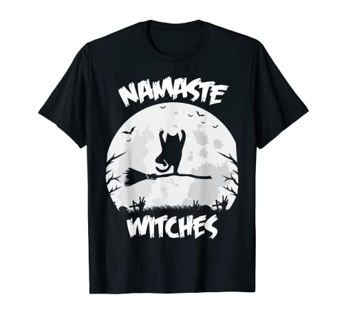 Namaste Witches - Costume divertente da yoga per Halloween, da donna Maglietta