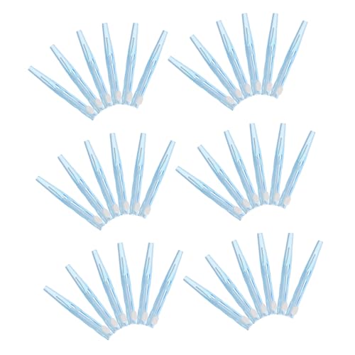 Baluue 40 piezas Unidades Cepillos Interdentales Suaves para Brackets Diseño Push-pull Limpieza Dientes Mango Ergonómico Antideslizante para Casa y Viaje