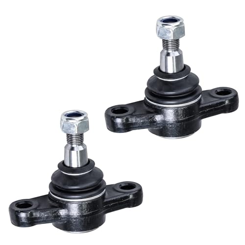 Image of Detroit Axle - 14pc Front End Suspension Kit for Hyundai 1999-2001 Sonata, 2 Lower Control Arms 2 Lower Ball Joints 4 Inner Outer Tie Rods 4 Front Rear Sway Bars 2 Boots 2000 Replacement