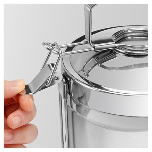 Contenedor térmico de acero inoxidable 304 de alta durabilidad con formato bento portátil 6