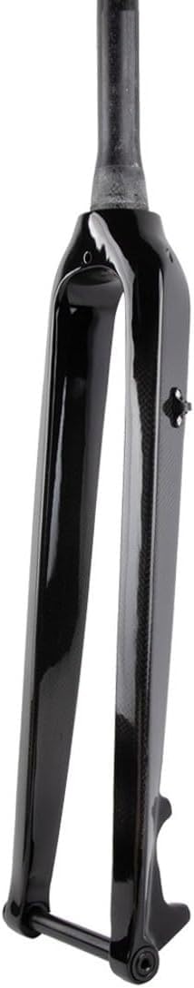 WIQUYBML Carbon Rigid Fork Mountain Bike 26/27.5/29 MTB Disc Brake 15x100mm Thru Axle Front 1-1/2'' Tapered Steerer Tube A,27.5in