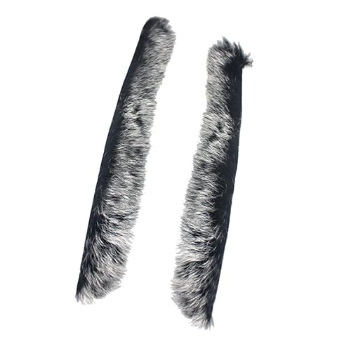 POPETPOP 2 Pairs Enhance Bowstring Life Rabbit Fur Bowstring Stabilizer Archery Hunting Gear Vibration Control String Damper