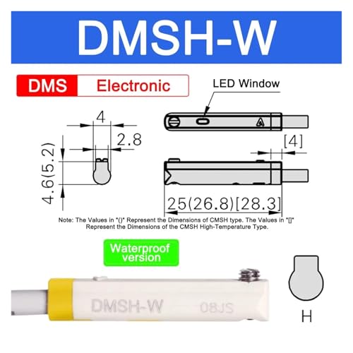 Capteur Reed CMSJ DMSE pour vérins - Détection de position 2m