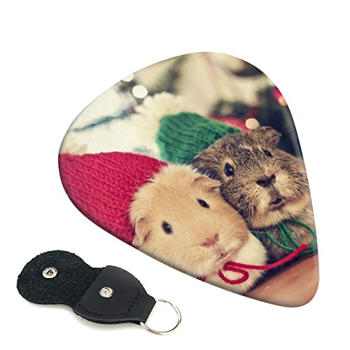Ensemble de 6 médiators de guitare mignons cochons d’Inde pour guitare acoustique, guitare électrique, basse, ukulélé… - Les Beatles, Paul McCartney, John Lennon, RIngo Starr, George Harrison Ensemble de 6 médiators de guitare mignons cochons d'Inde pour guitare acoustique, guitare électrique, basse, ukulélé…