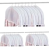 Shoulder Covers Garment Covers Clothes Covers for Closet Storage Suit, Coats, Jackets, Dress Closet Storage(32 Pieces)