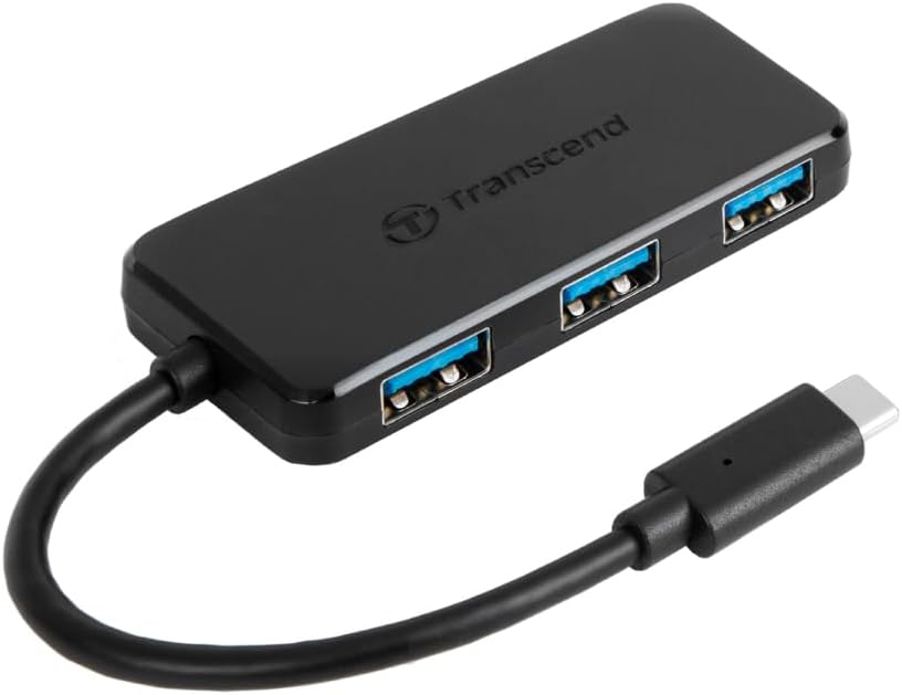 Transcend TS1TESD310C + 4-Port HUB
