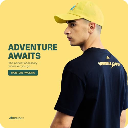 Image of Boldfit Caps for Men Original Caps for Women Lightweight Sports Cap for Sun Protection Breathable Outdoor Hat for Running, Gym, Hiking & Everyday Wear Comfortable Adjustable Cap for All Ages