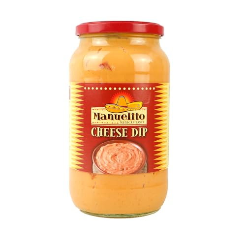PZ 1 BARATTOLO DA 1000 GR DI SALSA A BASE DI FORMAGGIO FUSO CON PEPERONI JALAPENO CHEESE DIP MEXICAN TASTE