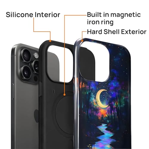 Coque iPhone 15 Pro Max antichoc silicone rigide compatible MagSafe - 2