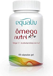 Ômega Nutri A-Z + Ômega 3 - Multivitamínico - Equaliv
