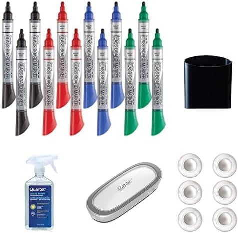 Quartet Glass White Board Starter Kt