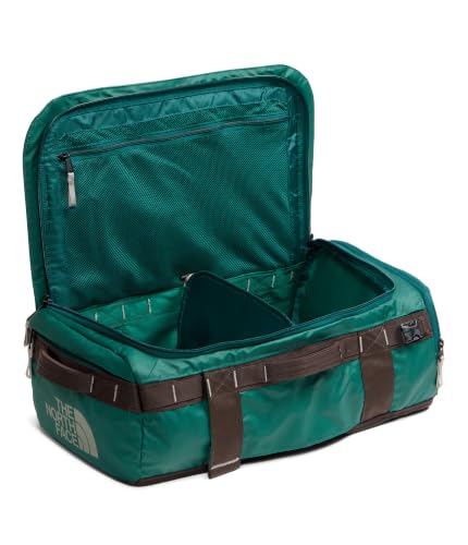 Image of THE NORTH FACE Base Camp Voyager Duffel, Pac Teal /Dk Chestnut, 32 Liters