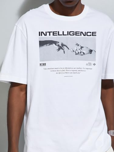 Image of Max Men Cotton URB N Regular Fit Graphic T-Shirt