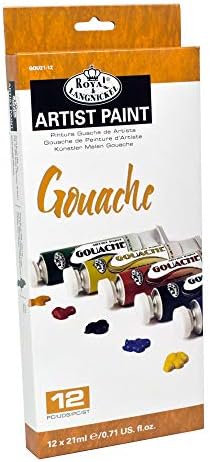 Royal & Langnickel 21ml Gouache Painting Colour (Pack of 12)