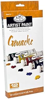 Royal & Langnickel 21ml Gouache Painting Colour (Pack of 12)