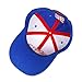 Talladega Nights Hat Bobby Wonder 26 Embroidery Adjustable Cap Hat White Blue