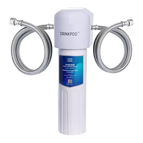 Under Sink Water FilterPod Water System High Speed Flow Rate 20,000 Gallon Capacity for Under Sink Homes, Offices, Kitchen, RV & More Cover