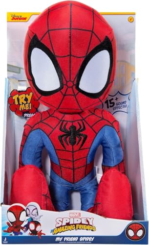 Marvel SNF0050 Spidey And His Amazing Friends My Friend Spidey Feature Plush thumb #1