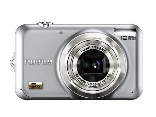 Fujifilm Finepix JX200 Digitalkamera (12 Megapixel, 5-fach opt.Zoom, 6,9 cm Display) silber – Bild 3