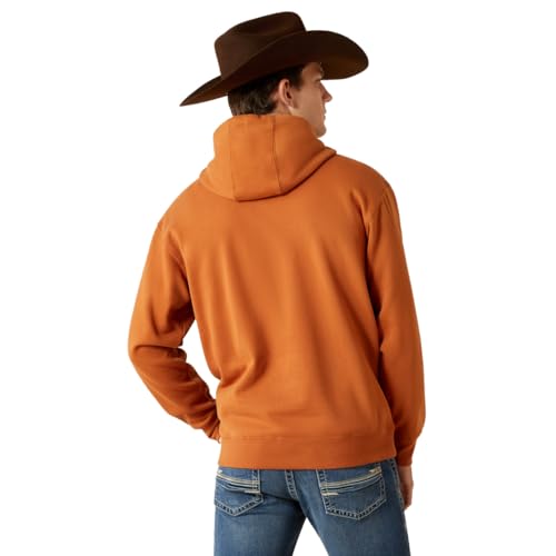ARIAT Men's Stitch Shield Logo Hoodie2