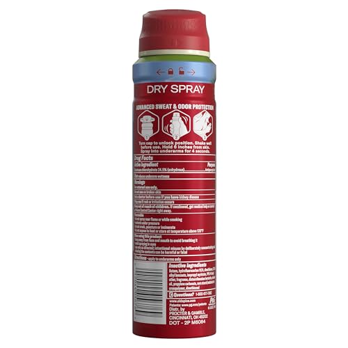 Old Spice Men'S Antipespirant & Deodorant Invisible Dry Spray thumb #6