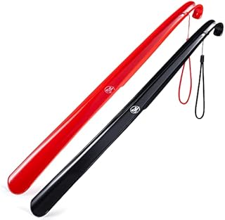 Lakeston Extra Long Handled Shoe Horn - Straight & Sturdy Long Shoe Horn for Elderly & Anyone With Mobility Issues