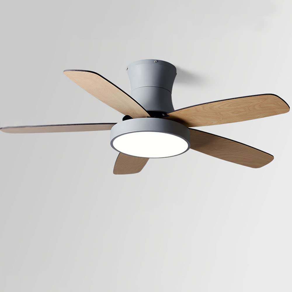 Éclairage de ventilateur de plafond 6 vitesses avec lampe salon