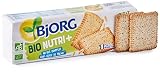 Bjorg Biscuits P'tit Nature 200 g - Riche en fibres - Lot de 8