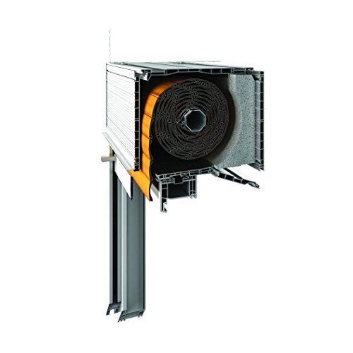 Preisvergleich Produktbild Aufsatzrollladen - 170mm Kasten - Alu Panzer - weiß - BxH: 80x100cm - Gurt - AS Links