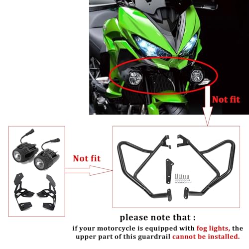 Protection moteur Versys 650 évite les casses de carter - 5