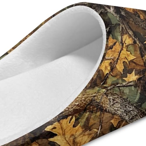 Soft Slippers Indoor Warm Winter House Shoes for Women Men, Comfy Bedroom Shoes Slip On Closed-toe Slippers4