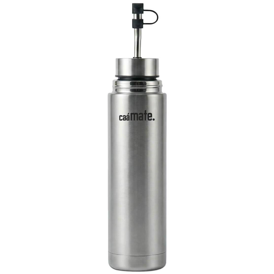 caámate. Automate 750 ml ze stali nierdzewnej. Kubek do mate, bombilla i termos w jednym. Oryginalny argentyński autocebante mate listo do herbaty mate. Bez BPA