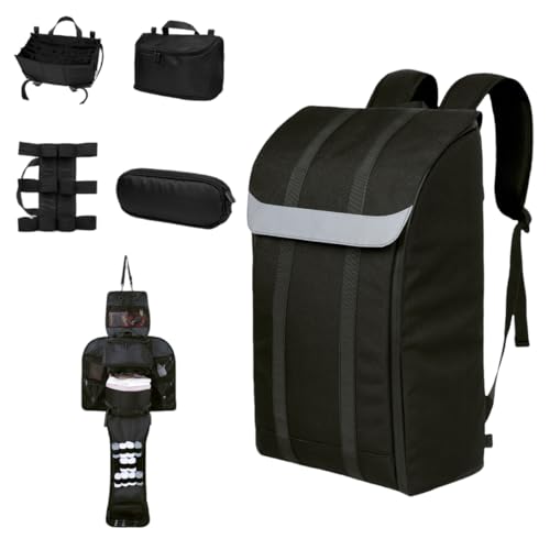 Travel Backpack With Multiple Compartments,Expandable Storage Backpack,Waterproof, Large-Capacity Travel Storage