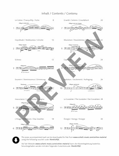 Lee 12 Etudes-Caprices Op. 100 pour violononcelle partition de Sebastian Lee - 3
