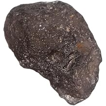 Rare Glass Meteorite Specimen Irregular Raw Stone Sample Educational Rock for Mineral Collection