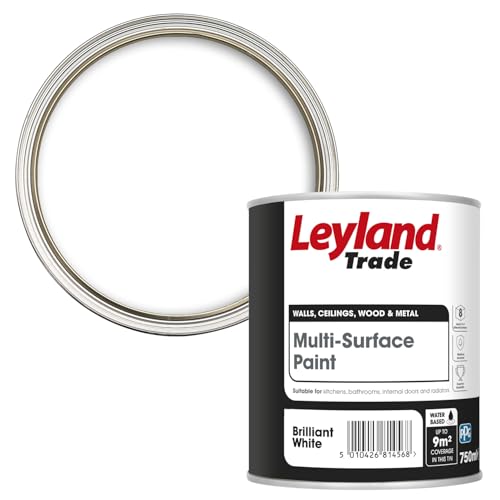 Leyland Trade - Multi-Surface Primer Undercoat - Quick Dry - Brilliant White - 750ml