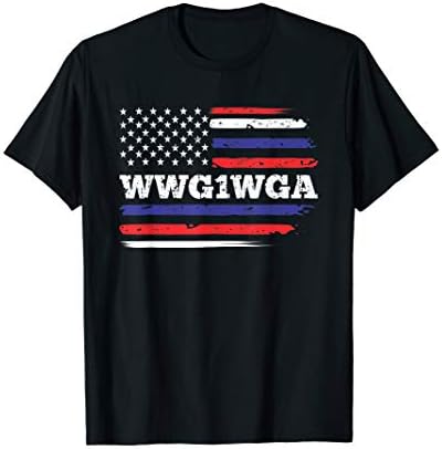 Qanon WWG1WGA Political Conspiracy Gift T-Shirt
