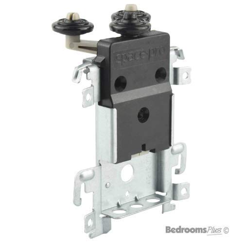 Spacepro/iSpace Sliding Wardrobe Door – Compatible with Sliding Door Kits, Sliding Door Tracks, and Sliding wardrobe doors for Smooth and Reliable Operation -Top track 17-5023/5022-3