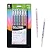 Price comparison product image SAKURA Gelly Roll Stardust Galaxy Bold Point Pens, Pack of 6, Rose/Sky/Lime/Purple/Golden/red