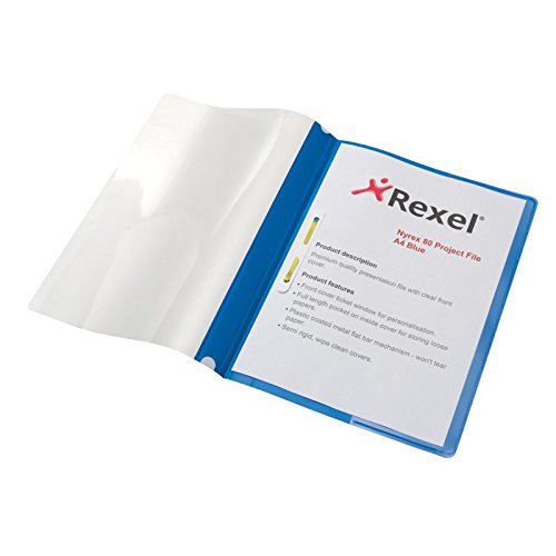 Rexel A4 Project File, Blue,RXLPFA4BL