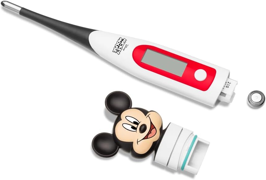 Termômetro Digital Mickey Disney com Ponta Flexível Multilaser Saúde - HC078
