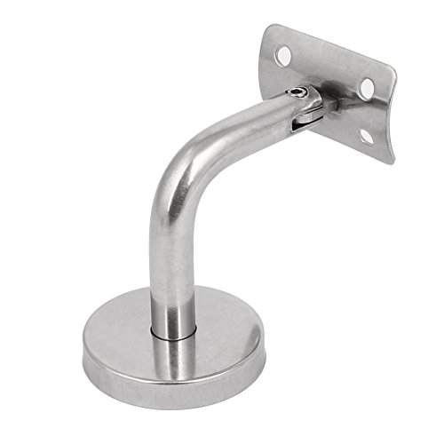 Aexit 60mmx60mm Shaft 304 Stainless Steel Stair Handrail Banister Bracket Support (3bb440e7477119f8f68350bb278bf374)