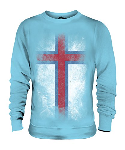 Sweat-shirt îles Féroé sweat homme femme pull imprimé dégradé unisexe