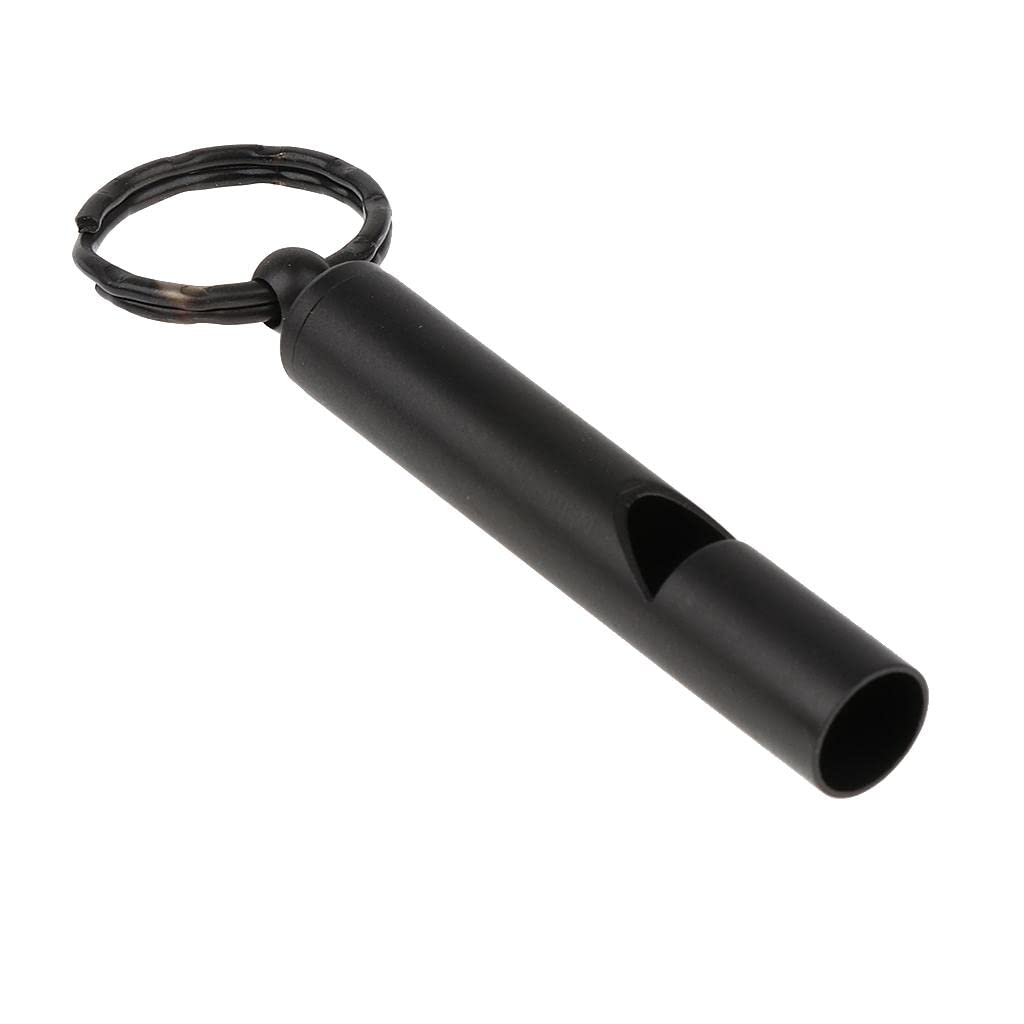 Silbato de Emergencia Silbato para Bote Silbato de Supervivencia Silbato Marino Fabricado en Acero Inoxidable con Llavero Adecuado para