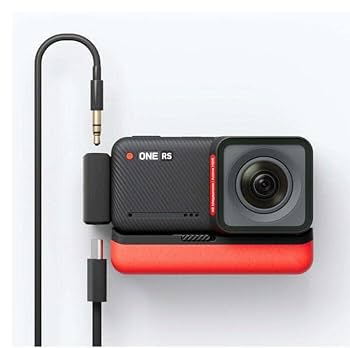 insta360 one R マイクアダプタと大容量バッテリー込み Amazon | CYNOVA Insta360 ONE RS マイクアダプター(横型