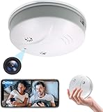 DAIFAC Camera Smoke Detector HD 1080P Wireless Camera WiFi Small Nanny Cam for Home Security Cameras Indoor/Outdoor